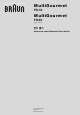 Braun MultiGourmet
FS 10 User Manual