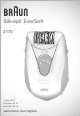 Braun SILK-EPIL 5316 User Manual