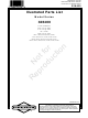 Briggs & Stratton 326400 Series Illustrated Parts List