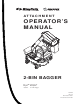 Briggs & Stratton 1695287 Operator's Manual