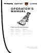 Briggs & Stratton FB13250BS Operator's Manual
