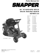 Snapper SNAPPER 7084941 3011523BV Parts Manual