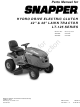 Snapper SNAPPER LT-125 Parts Manual