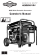 Briggs & Stratton 203985GS Operator's Manual