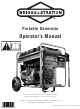 Briggs & Stratton 206405GS Operator's Manual