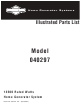 Briggs & Stratton 40297 Illustrated Parts List