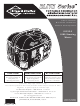 Briggs & Stratton Elite 01532-3 Owner's Manual