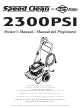 Speed Clean 1909-0 Owner's Manual