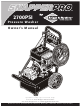Snapper 2700PSI Owner's Manual