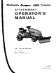 Briggs & Stratton 1694919 Operator's Manual