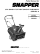 Snapper ESS50220E Parts Manual