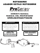Brinkmann ProSeriesTM Owner's Manual