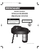 Brinkmann SINGLE BURNER PROPANE STOVE Owner's Manual