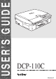 Brother DCP DCP-110C User Manual