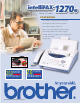 Brother IntelliFAX 1270e Specification Sheet