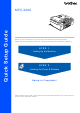 Brother LASER PRINTER MFC-240C Quick Setup Manual