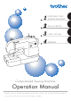 Brother MS-4 Operation Manual