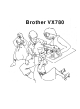 Brother vx780 Operating Manual