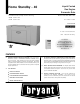 Bryant HOME STANDBY-40 ASPAS1BBL040 Specifications