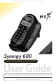 BT 600 User Manual