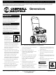 Campbell Hausfeld GN356402AC Operating Instructions Manual