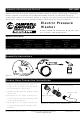 Campbell Hausfeld PW1345B Assembly Instructions And Parts List