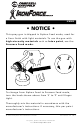 Campbell Hausfeld IRONFORCE IFK003 Notice