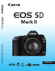 Canon MARK II EOS 5D Instruction Manual