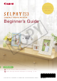 Canon 2675B001 - SELPHY ES3 Photo Printer Beginner's Manual