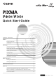 Canon PIXMA IP4000 Quick Start Manual