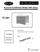 Carrier 73SC005A1C Use And Care Manual