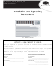 Carrier KC_141P Installation And Operating Instructions Manual