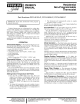 TOTALINE Gold P274-0100-C Owner's Manual