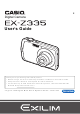 Casio Exilim EX-Z335 User Manual