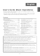 Casio XJ-S31 User Manual