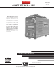 Century INVERTER ARC IM998 Operator's Manual