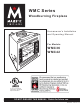 Majestic fireplaces WMC36 WMC42 Operating Manual