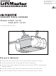 Chamberlain 3265C 1/2 HP Owner's Manual