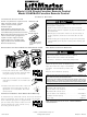 Chamberlain LiftMaster Professional 83LM Owner's Manual