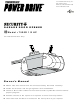 Chamberlain POWER DRIVE 7520D 1/2 HP Owner's Manual