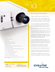Christie Vista X3 Specifications