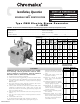 Chromalox CMB-3A Installation, Operation And Renewal Parts Identification