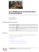 Cisco Cisco uBR10012 Universal Broadband Router UBR10-FAN-ASSY= Installation Manual