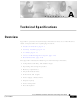 Cisco Internet Router Cisco 12404 Technical Specifications