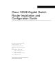 Cisco Gigabit Switch Router Cisco 12008 Installation And Configuration Manual
