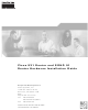 Cisco Router Cisco 831 Hardware Installation Manual