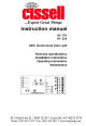 Cissell HF 234 Instruction Manual
