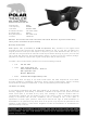 Clam Corp Polar HD 800 Specification Sheet