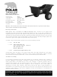 Clam Corp Polar HD 1500 Specifications