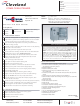 Cleveland Combi Oven-Steamer OGB-10.20 Specification Sheet